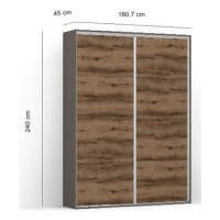 DRESSING LEX 181-240-45 B GRI/DMON